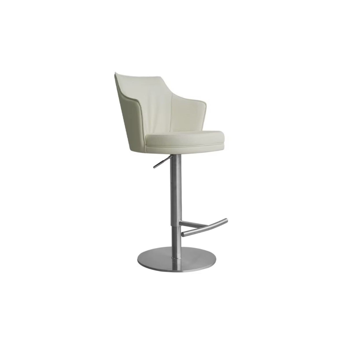 Ivory Cocoon Bar Stool